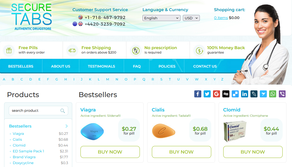 secure tabs website